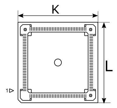 Emulation Adapters > NXP S32K344 > Mechanical information