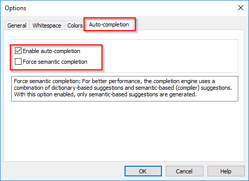 EditorAutoCompletion