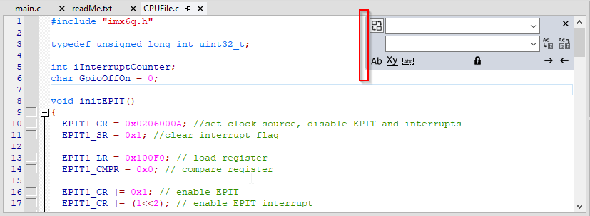 FindReplaceEditor