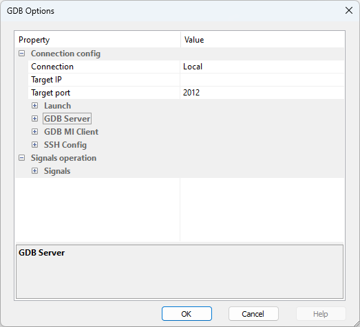 GDBClientOldDialog
