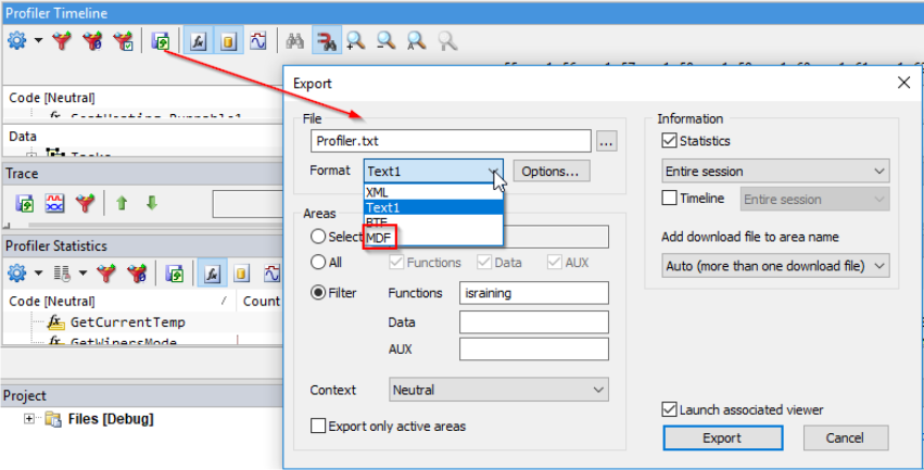 ProfilerAddedSupport