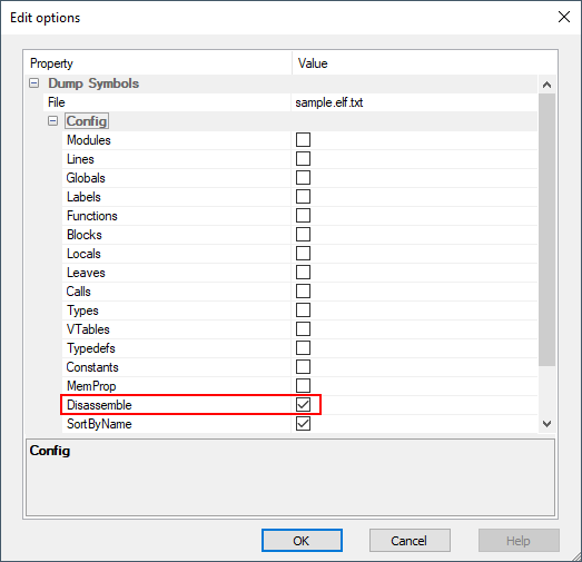 SymbolFile_Disassemble