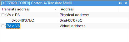 CortexMMU-TranslateView