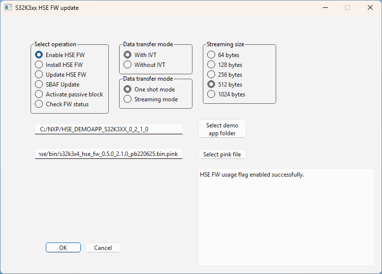 enable-HSE-FW