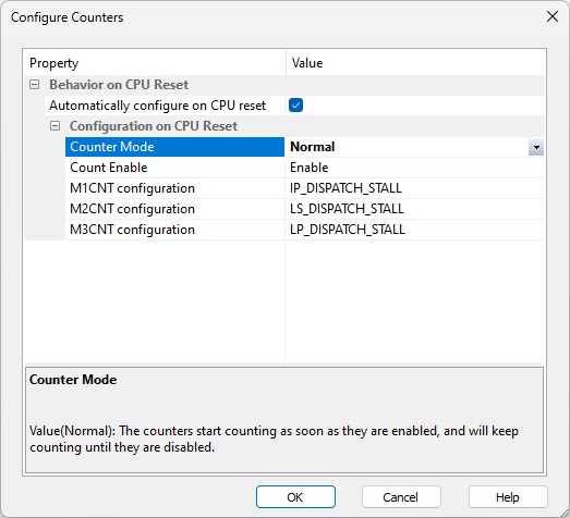 Plugin-tricore-ConfigureCountersDialog