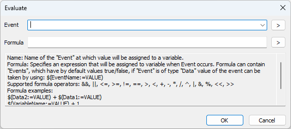 ProfilerEvaluatedialog