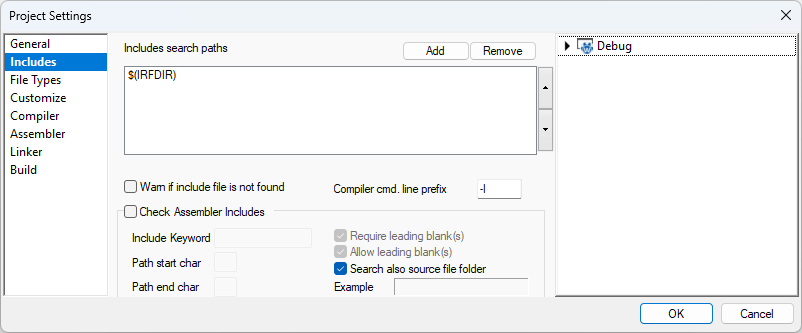 ProjectSettingsInclude