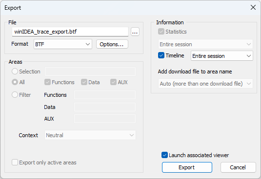 TraceExportDialog