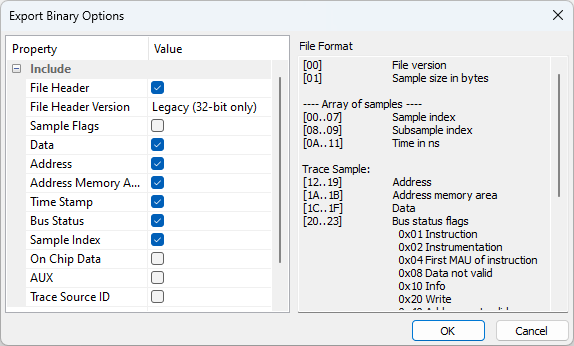 TraceView-Export-BinaryExport