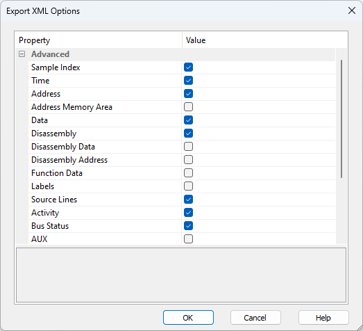 TraceView-Export-XMLExport