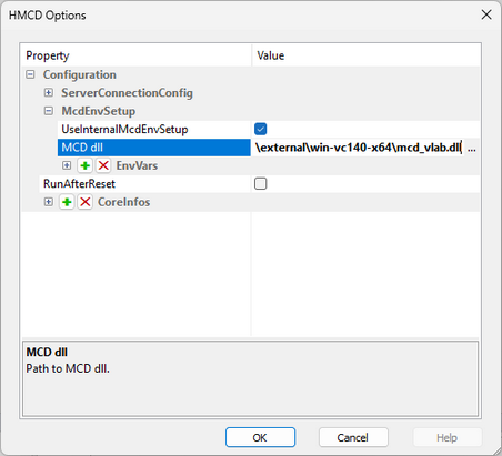 VLAB-winIDEA-MCD-settings