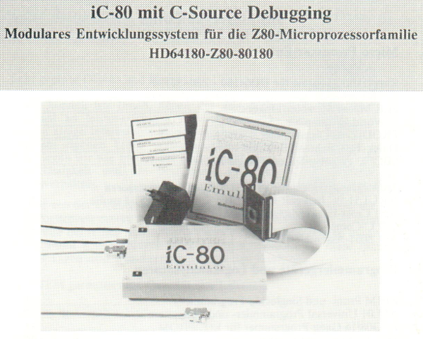 iC80 Z80 Emulator